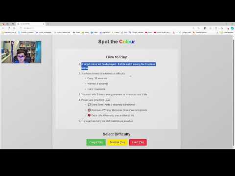 Color Matching Game by Bryan Wong Ming