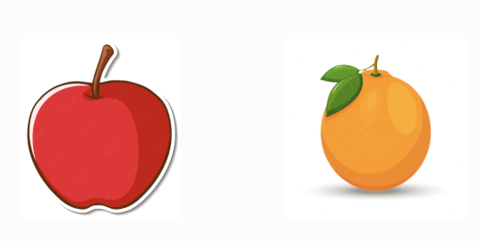 Apple and Orange comparison