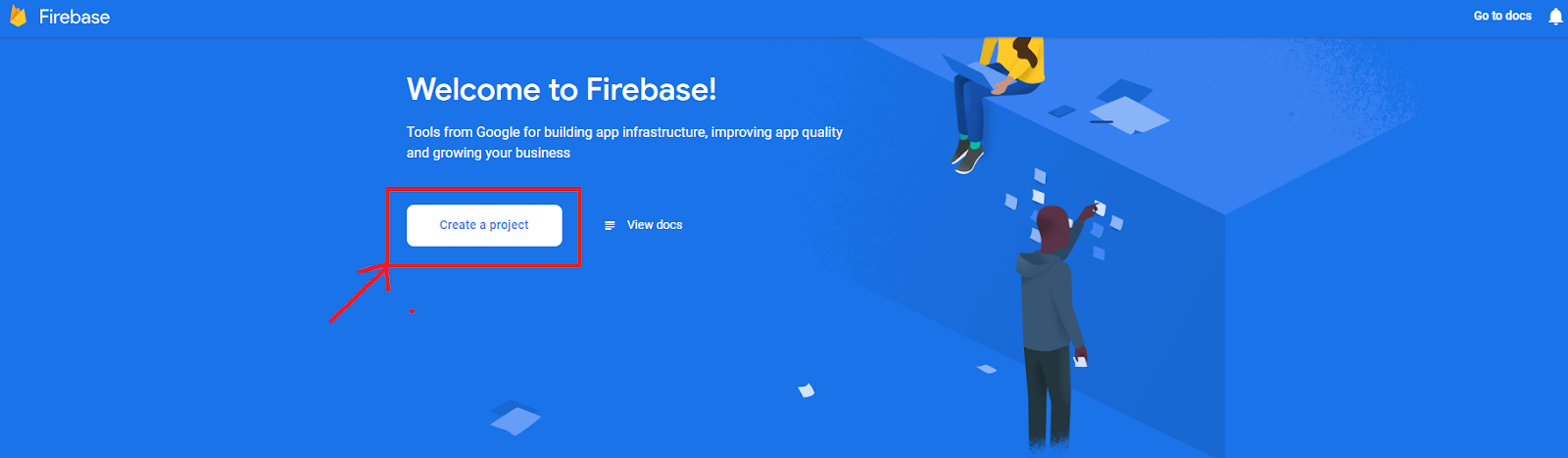 Firebase Create Project