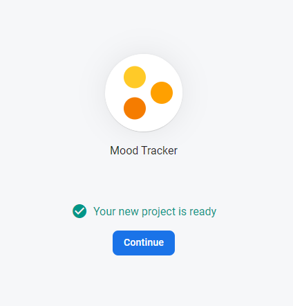 Firebase Project Ready
