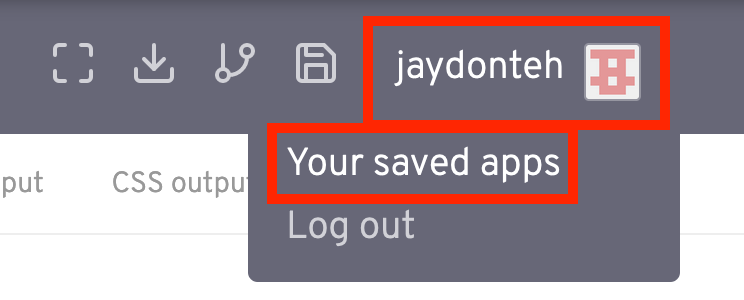Profile and projects view in Svelte REPL