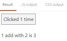 Svelte reactive declarations after 1 click