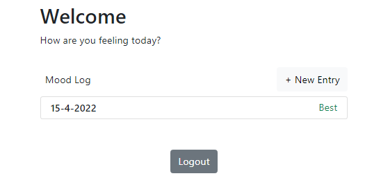 Mood Tracker Step 3 - UI Implementation