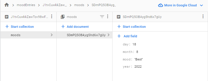 Mood Tracker Final Result