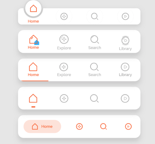 navigation bar