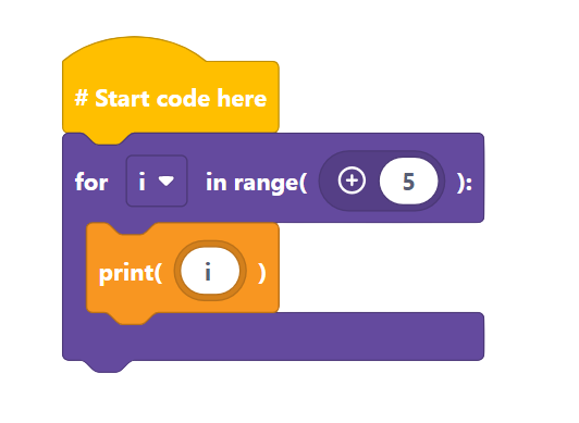 For Loop Input 1