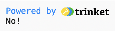 Alternative Else Output