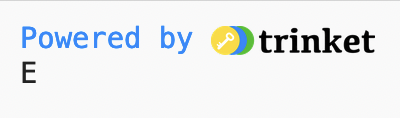 Lists Exercise 1 Output