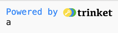 List Access Output