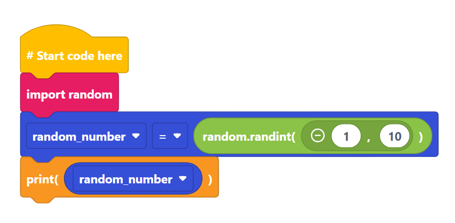 Randint Input