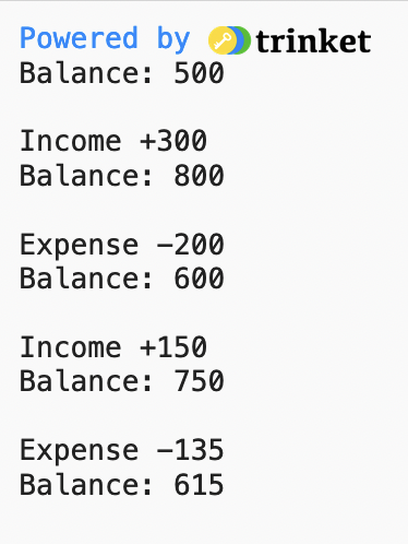 Function Exercise 2 Example