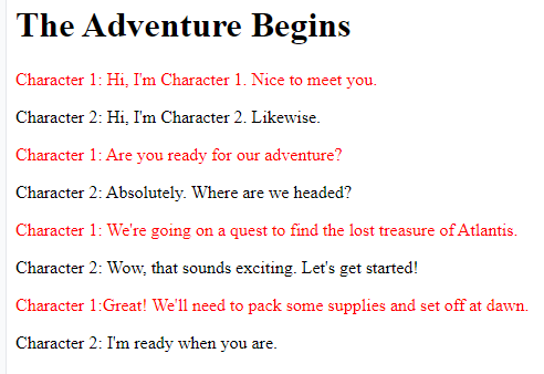Movie Script Activity Overview
