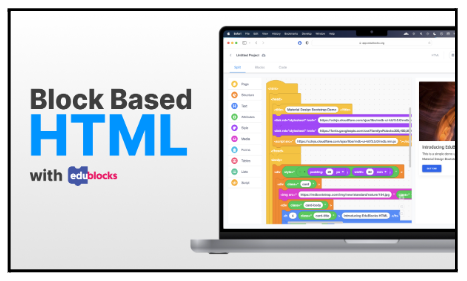 HTML in EduBlocks