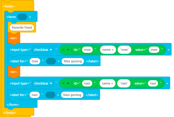 Checkbox Control Block