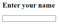 Text Field Control Output