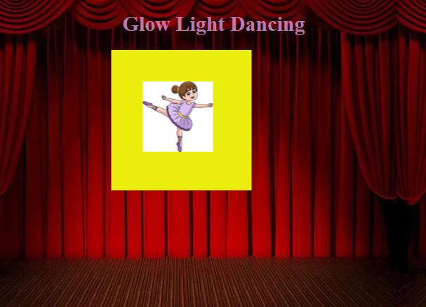 Glow Light Dancing Activity Overview