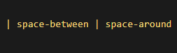 Justify Content Output 2
