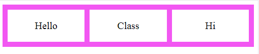 CSS Grid Example Output