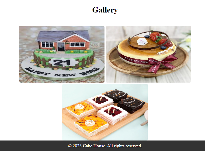 Gallery Section Block