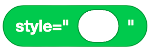 Inline CSS Syntax