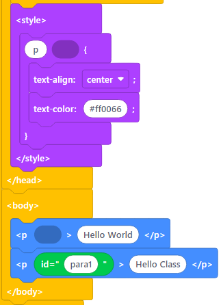 Element Selector Code Example