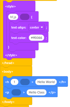 Grouping Selector Code Example