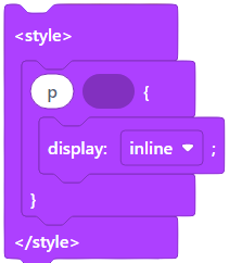 Inline Display Code