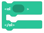 Unordered List Block