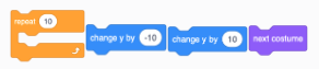 Jumping Sprite Blocks