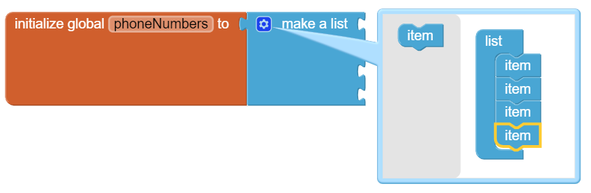 Creating Lists with Make a List Block