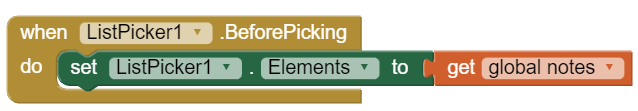 BeforePicking Example