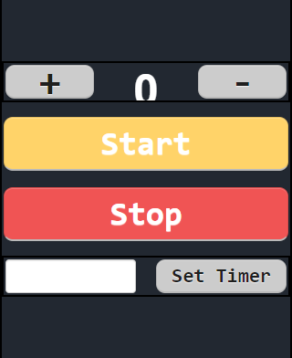 Timer App UI