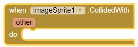 ImageSprite CollidedWith Event