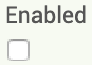 Enabled Property