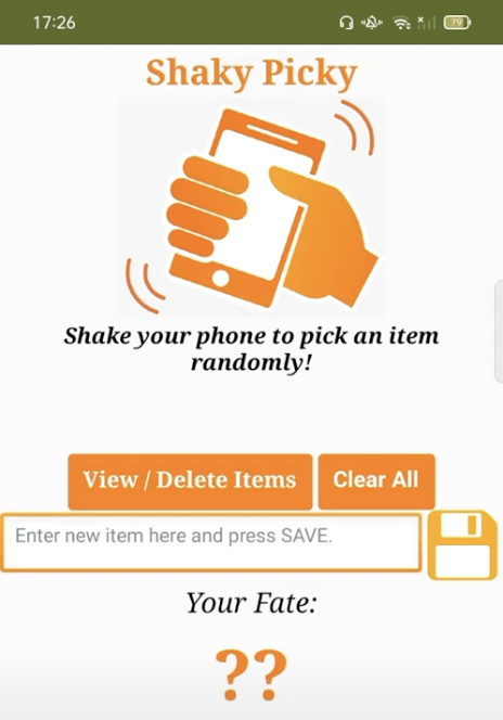 Shaky Picky Advanced UI