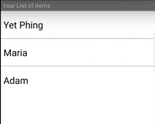 App startup programming