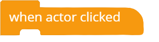 actor clciked