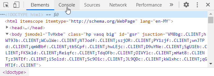 Right-click context menu showing Inspect option