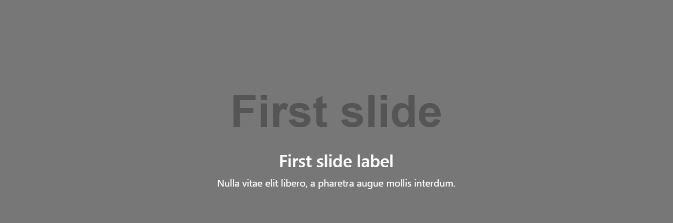 Slide with captions output