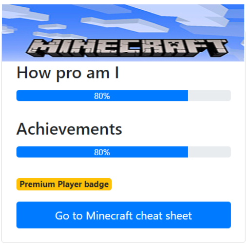 Customized card output