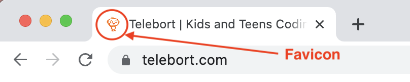 Favicon example