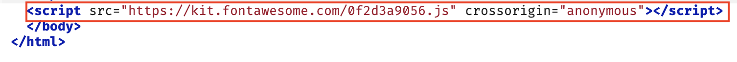 Code placement example