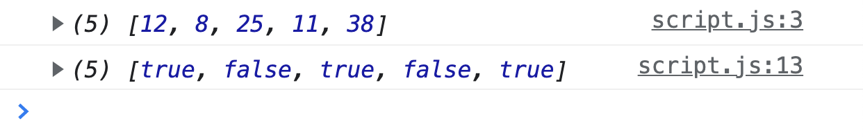 Exercise 6: Console output showing age verification system