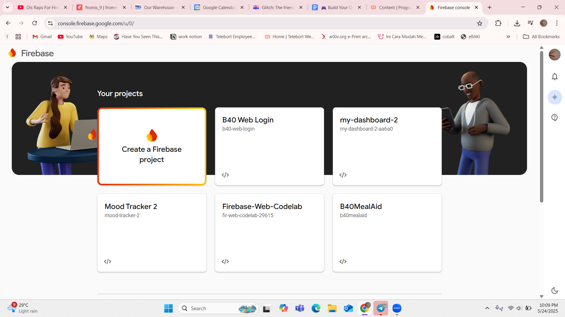Firebase Click Project