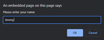 Information update page with filled user data