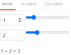 Svelte numeric data binding example 1